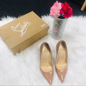 Christian Louboutin So Kate 120 Nude Patent